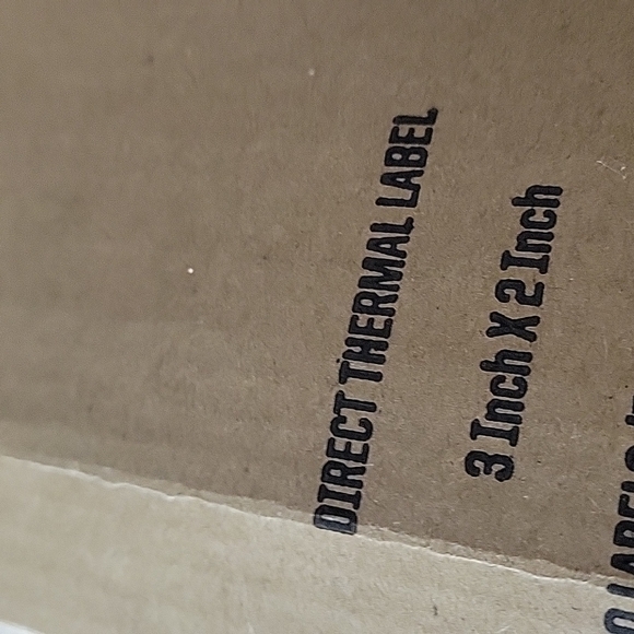 3" X 2" Direct Thermal Printer  Labels, Perforated Labels - Picture 4 of 5